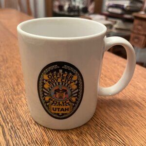 Police Officer Roy City, Utah Coffee Cup Mug by M Ware